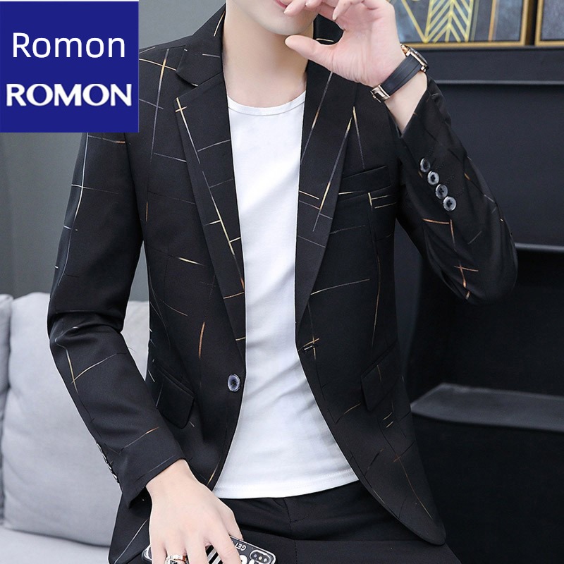 dandy Spring and Autumn leisure time Self-cultivation Blazer