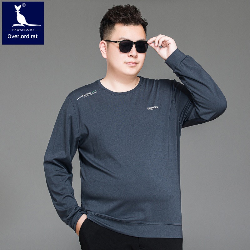 Tyrannosaurus Rex Spring and Autumn Fat guy Round neck easy Sweater