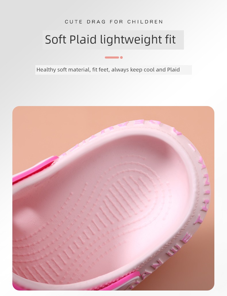 Children's Slippers, Girls' Clogs, Baby Girls' Sandals, Girls' 2026 Summer New Beach Shoes, Big Kids' Non-Slip Shoes — 6