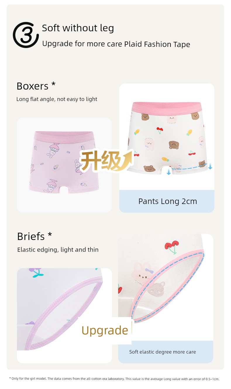 Purcotton Women's 2 Pack Children's Underwear — 11