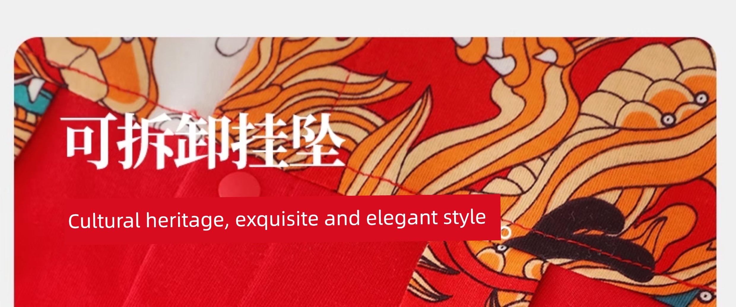 Dragon-Themed Baby Full-Month Outfit for Boys, Summer Red Thin Pure Cotton 100-Day Celebration Tang Suit with Ribbon, Unisex Romper — 16