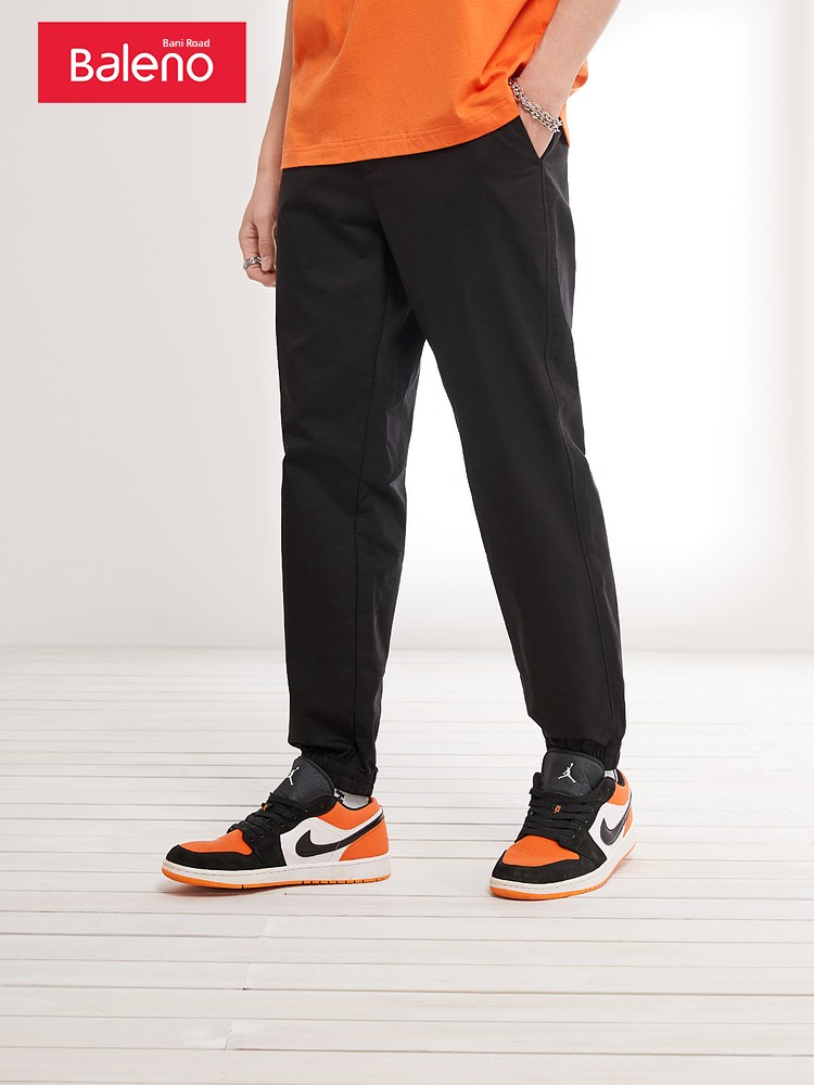 Benny Road trousers male Port style elastic force Leggings male comfortable Casual pants Little feet sweatpants