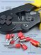 Crimper pin type terminal pliers needle tube end crimping pliers sleeve terminal cold press terminal wiring pliers crimping pliers