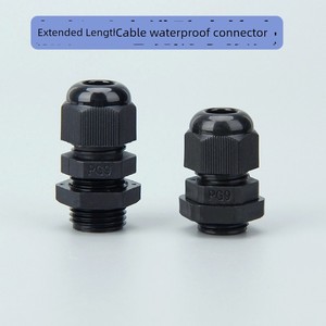 Pg7 Extended Waterproof Connector Cable Joint Connector PG9 Pg11 Pg13.5 PG21 M12