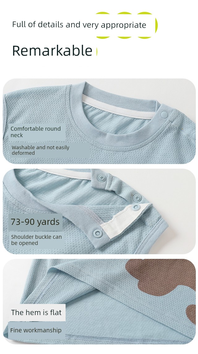 [Summer Vest Clearance] Baby Clothes Casual Vest Summer Sleeveless T-Shirt Boys Girls Baby Tops — 32