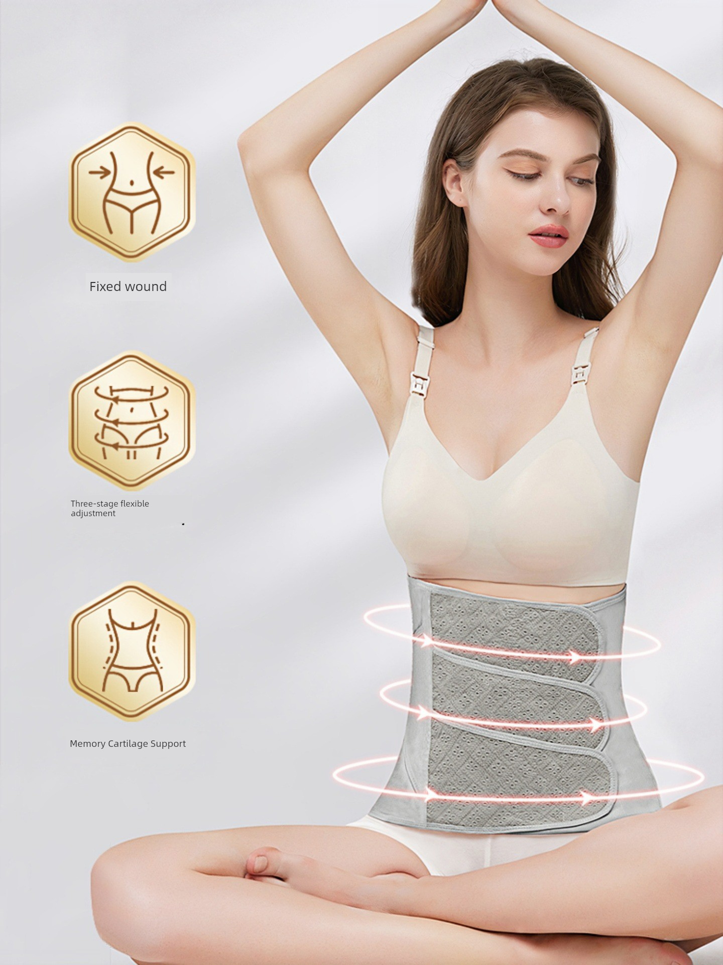 Sidali Fall and Winter Pure Cotton Confinement Postpartum Belly Band — 4
