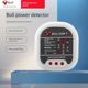 Bull power socket electrical tester phase meter tester ground wire neutral live polarity detector electrical tester plug