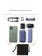 Green Connect data cable storage bag power bank storage bag charger headphones U disk mobile hard disk protection case mobile phone digital peripheral drawstring pocket carry mini velvet bag