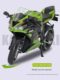 Genuine 1/12 Kawasaki NinjaZX-6R motorcycle model simulation alloy motorcycle figure collection ornaments