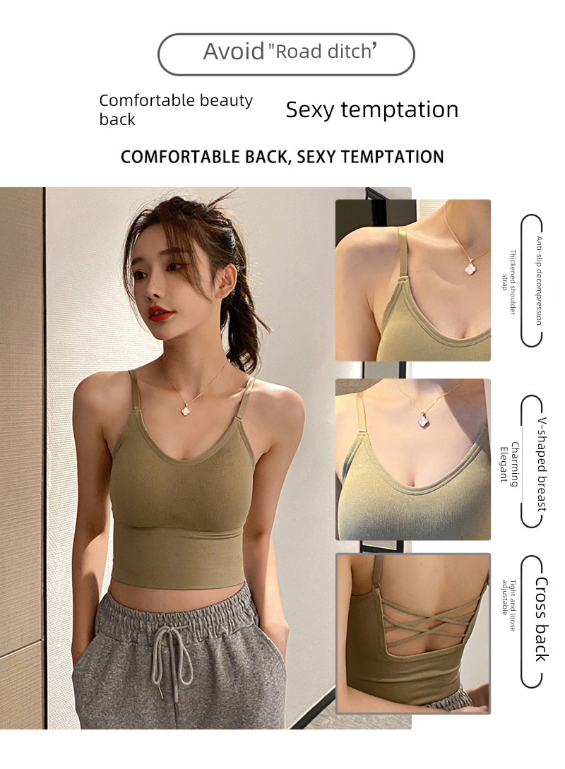 Beautiful back U type Bras one Small sling have cash less than that is registered in the accounts vest