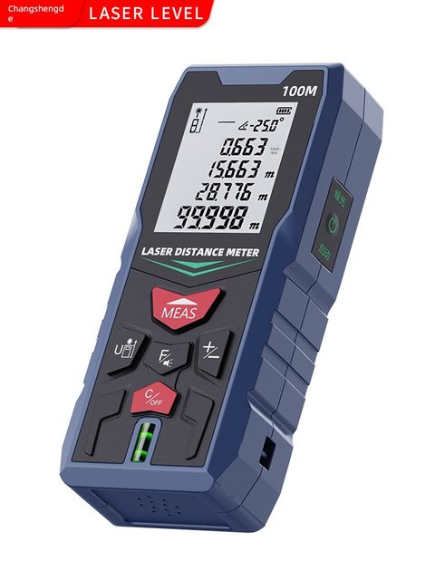 Changshengde outdoor rangefinder laser green light room measuring tool handheld electronic ruler high-precision infrared measurement ruler