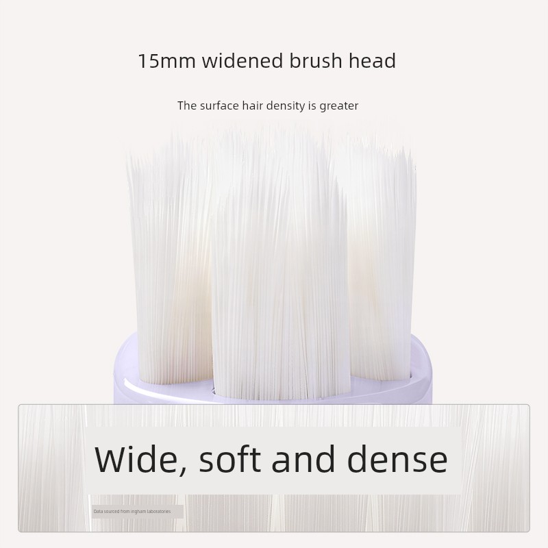 Inghen Cloud Soft Antibacterial Gum-Protecting Soft Bristle Toothbrush with Ultra-Fine Bristles, Wide Head, Anti-Slip Design, Specially Designed for — 4