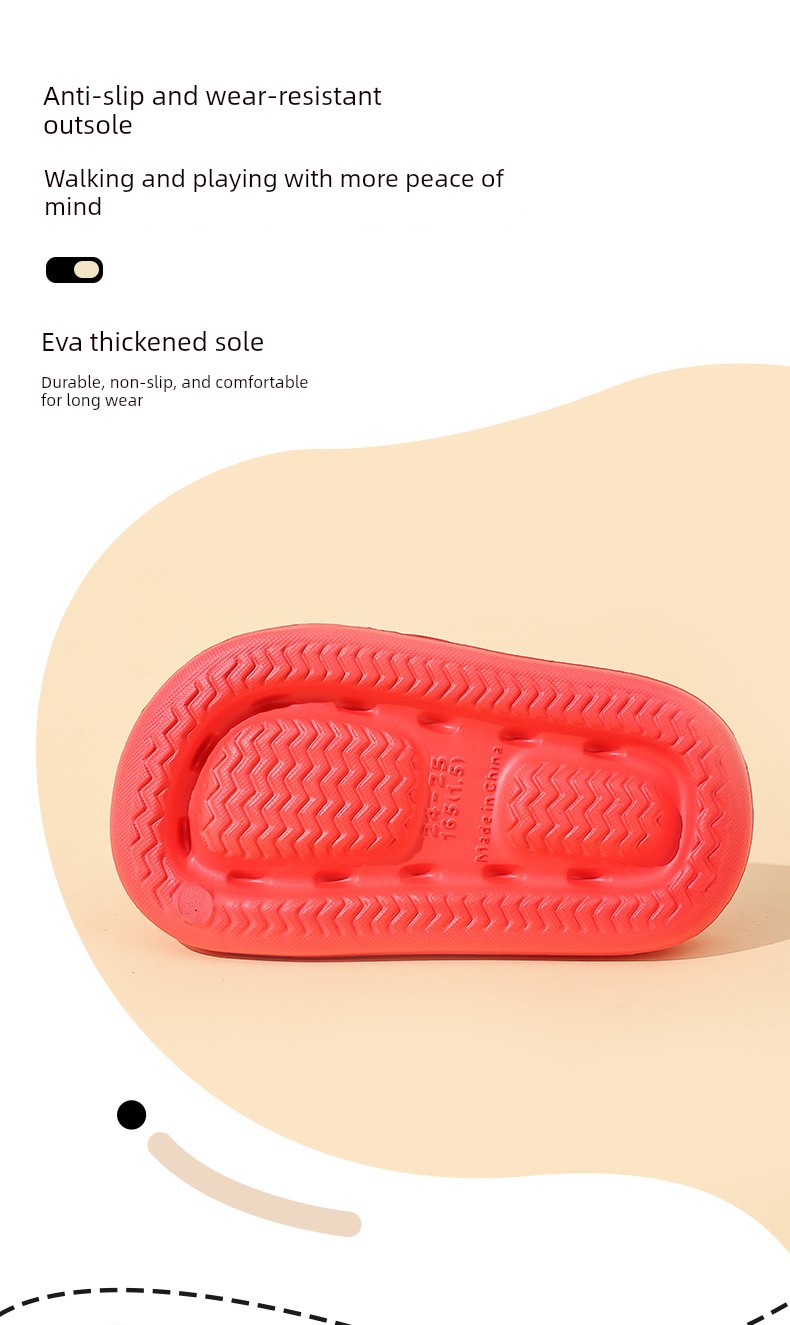 Children's Slippers 2026 Summer New Style Boys and Girls Baby Indoor and Outdoor Non-Slip Kidsren's Eva Slippers — 8