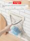 Japanese kitchen garbage bag storage artifact containing plastic bag wall-mounted large capacity cabinet door storage network for household use