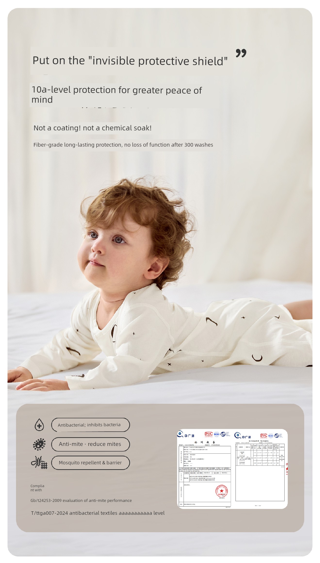 Baby Pajamas, Baby Nightgown, Autumn One-Piece Clothing, Pure Cotton, Thin Long-Sleeved Autumn and Winter Sleeping Bag for Young Children, Boys — 6