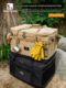HIKEMAN outdoor camping equipment storage bag large capacity high tableware stove finishing box folding debris bag