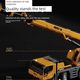 Simulated alloy crane model Huina 1 50 crane engineering vehicle model sliding children's toy gift ornaments