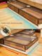 Taili Bed Under Storage Box Household Drawer Clothes Quilt Plastic Flat Dormitory Organizing Storage Box Storage Box