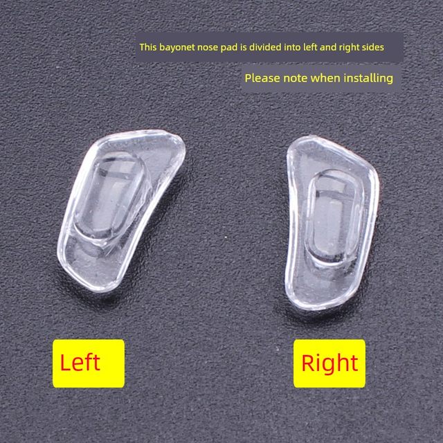 Tungsten carbon plastic steel glasses frame accessories soft silicone non-slip bayonet snap-on nose pad eyes nose pad free shipping