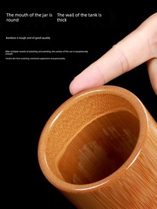 Bamboo Cupping Jars, Traditional Chinese Medicine Bamboo Charcoal Jars, Bamboo Jars for Beauty Salons, Bamboo Fire Cuppi