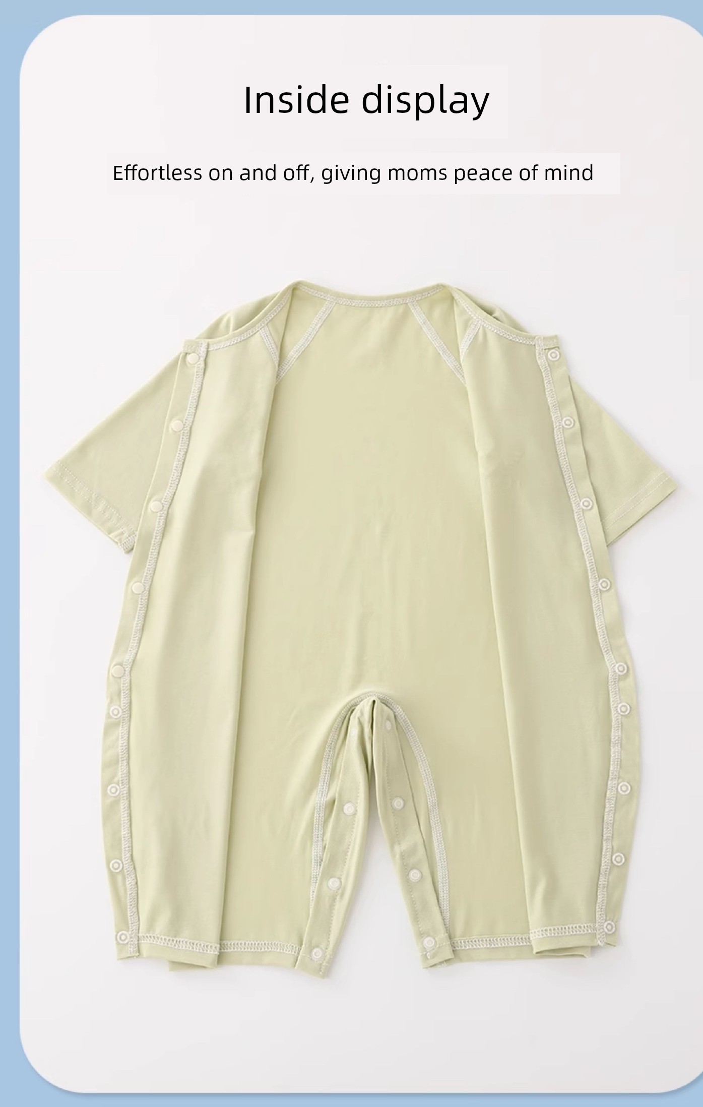 2-Pack Baby Romper Summer Thin Modal Long-Sleeve Pajamas Baby Air-Conditioned Crawling Suit Newborn Onesie — 9