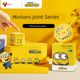 Bull socket with USB charging cartoon cute co-branded Pikachu Minions Apple fast charging storage box ultra thin