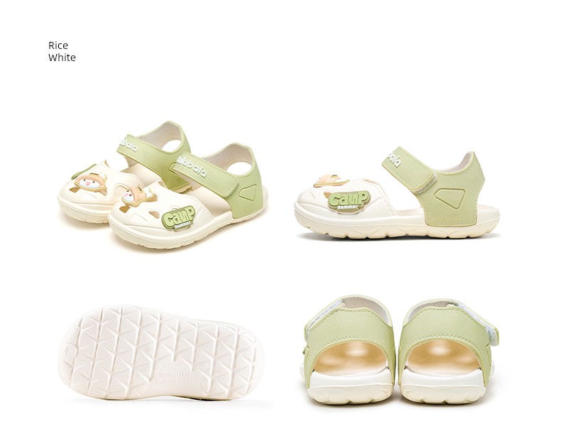 Balabala Kids Slippers Hole Shoes Summer Non-Slip Soft Bottom Baby Boy Girl Sandals Outdoor Sandals — 19