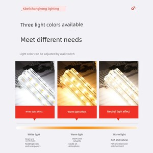 Changhong Lighting Full-Spectrum Led Light Bulb Three-Color Dimming E27/E14 Small Screw Base Energy-Saving Threaded Corn