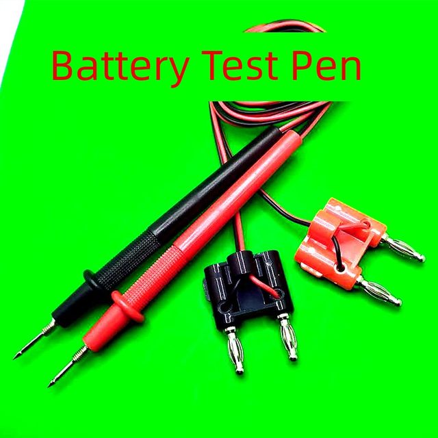Double Banana Head Battery Comprehensive Tester Wire Meter Pen Needle 4-wire Telescopic Probe Tips BTS2002 2004 Rod