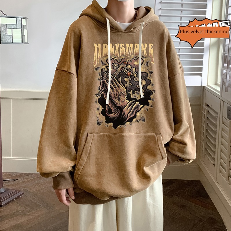 Pounds hiphop easy Autumn and winter Retro Sweater