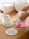 Camellia household insulation pads, meal tea cup pads, placemats, anti-scalding, waterproof, plastic anti-slip dining table pads, plates, pot pads