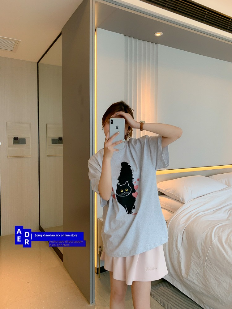 ader   error ma'am easy Korean version Minority Short sleeve