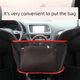 Car seat storage net bag middle storage bag car storage bag hanging bag put bag storage supplies inside car