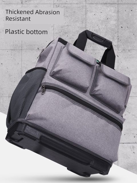 双肩工具包电工多功能维修安装五金包大容量加厚电梯维修专用背包