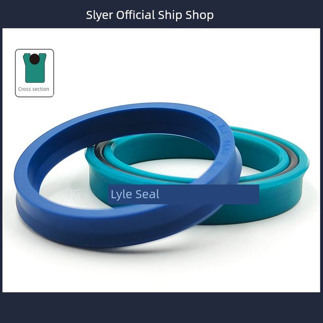 Imported American reinforced oil seal BA/BAS replacement, hydraulic cylinder shaft Y/U seal USA 1.000