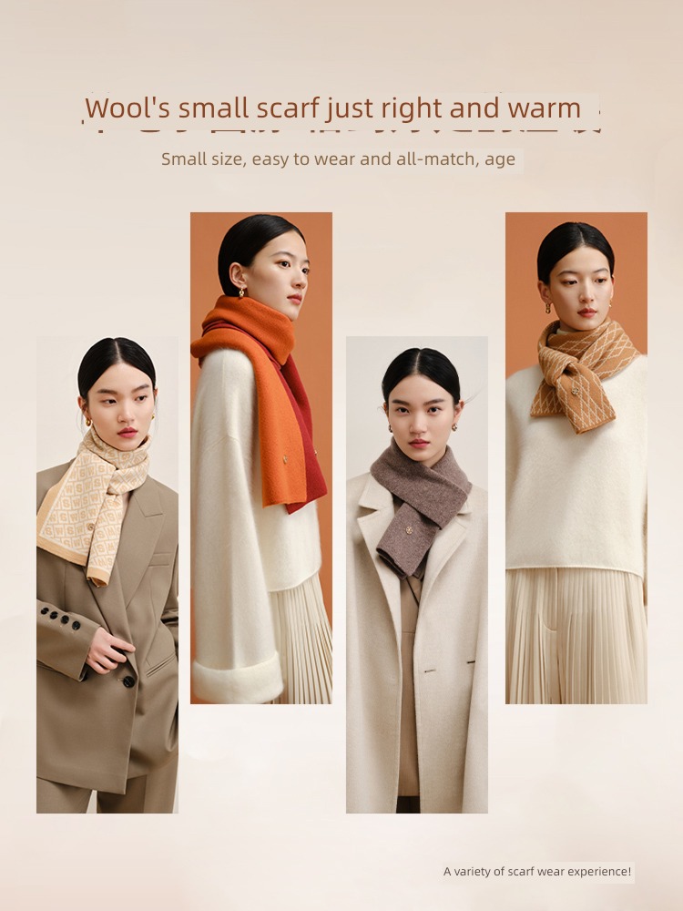 Everything goes well Autumn and winter female mom Versatile Gift box scarf
