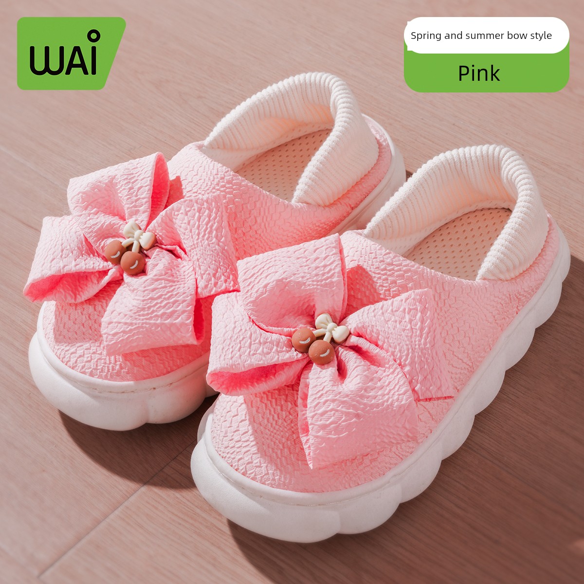Postpartum Shoes for Summer, Thin Style, Soft Sole, Non-Slip, Closed Heel, Thick Sole, Indoor Home Slippers, Cotton Slippers for Spring and Autumn, — 5