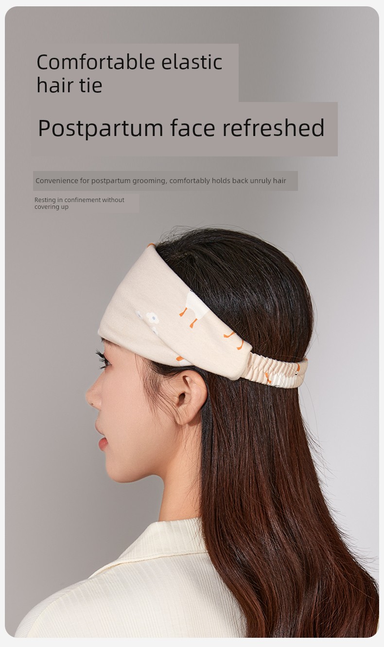 October Crystalline Fall and Winter Eye Mask Headband Forehead Protection Pregnant Women — 7
