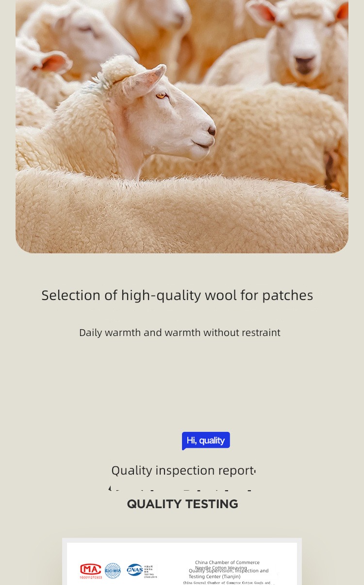 【 Pre 】 HLA / Home of Hailan Lamb wool wool kneepad Antifungal pants male Plush thickening kneepad winter Leggings