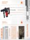 Electric hammer drill bit square handle impact drill bit square head one-shaped concrete cement through the wall non-standard lengthened drill