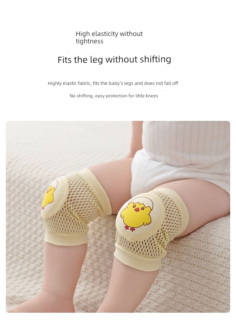 Baby Knee Pads for Crawling, Infant Knee Protectors, Children's Anti-Fall Crawling Gear, Toddler Learning Crawling Elbow Pads, Summer Thin Version — 6
