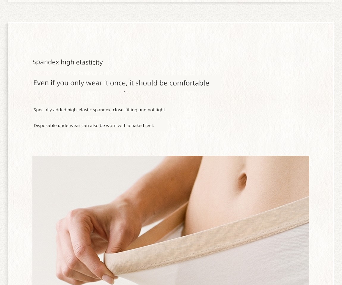 [Recommended by Li Weijia] Q21 Hygiene Pants Disposable Underwear for Women Postpartum Boxer Shorts No-Wash Daily Use Travel — 18
