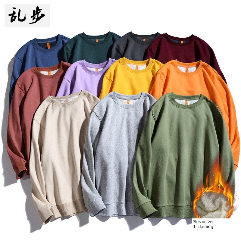 over size winter Retro easy No cap Sweater