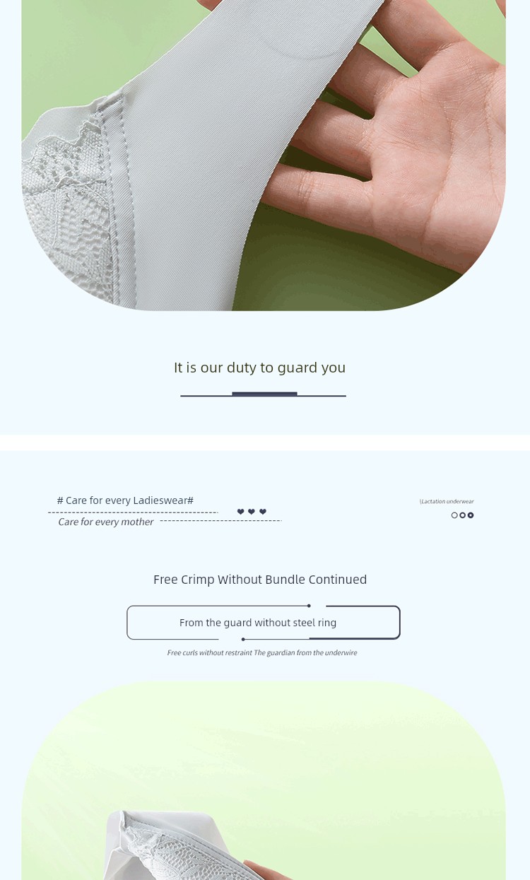 Vest Breastfeeding Intimates Push up and Anti-Sagging Breast Milk Period Maternity Bra Postpartum Feeding Front Buckle Thin Bra — 19