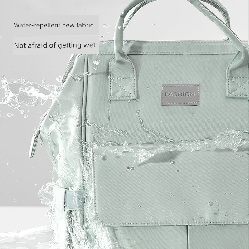 Si Meng Mommy Bag: Lightweight, Waterproof, Dual-Use Backpack and Handbag for Mothers and Babies, Large Capacity, Multifunctional