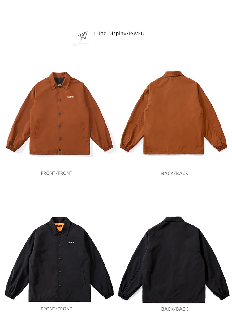 Ceecuz work clothes loose coat easy Windbreaker Coach jacket