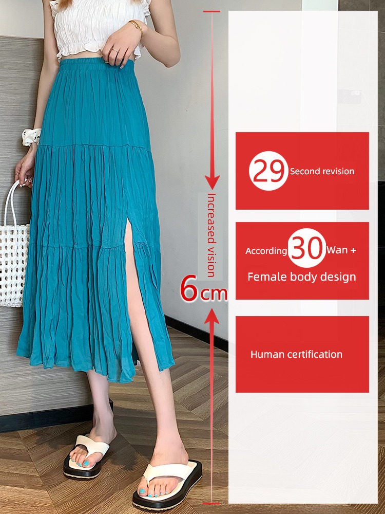 black Fork Sense of design Chiffon have more cash than can be accounted for skirt