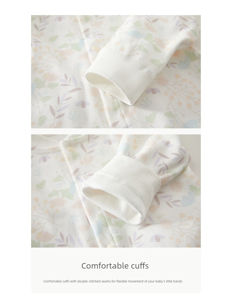 Newborn Baby Jumpsuit, Spring and Autumn Infant Clothing, Pure Cotton Base Pajamas, Unisex Baby Romper Crawling Suit — 15