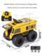 Russia 1/24 Sherpa ATV All-terrain Children's Off-Road Simulation Alloy Boy Sound Light Return toy Car