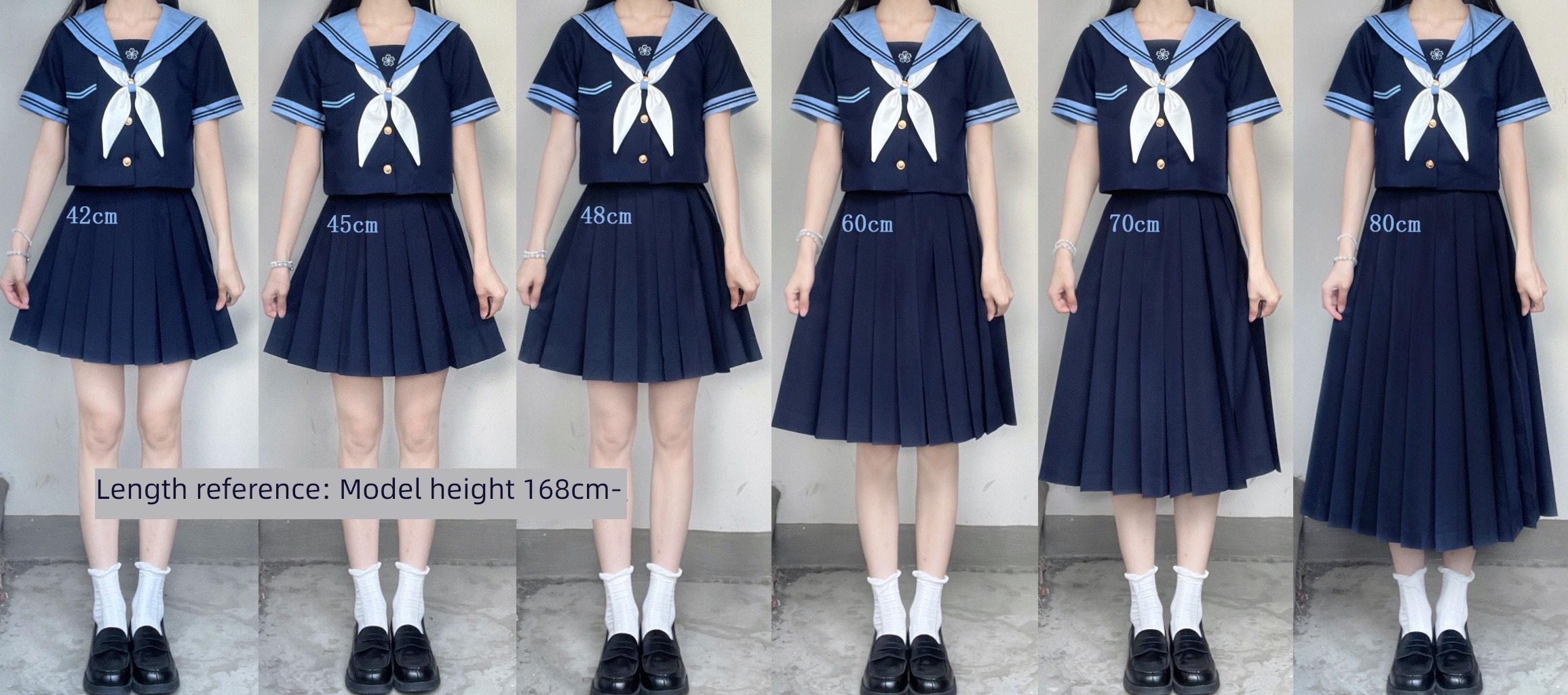 Xinghai One Millet original Cyanosis Long sleeve jk Sailor suit